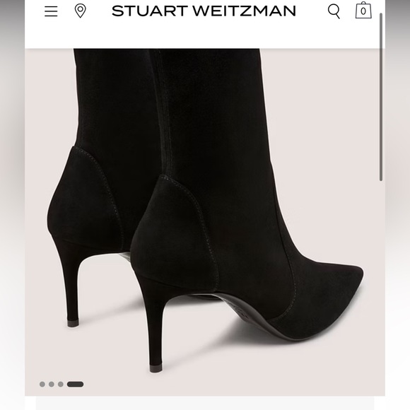 Stuart Weitzman Power Bootie 75 - Picture 2 of 9